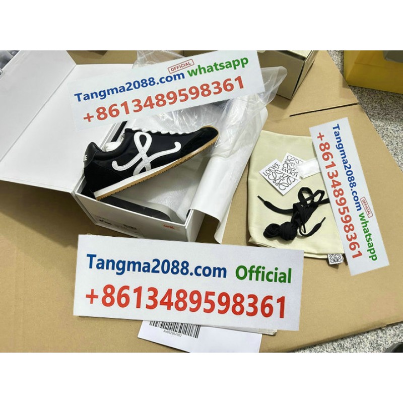 tangma2088 outlet Loewe Puzzle Sneaker Leather and Suede Hotsale