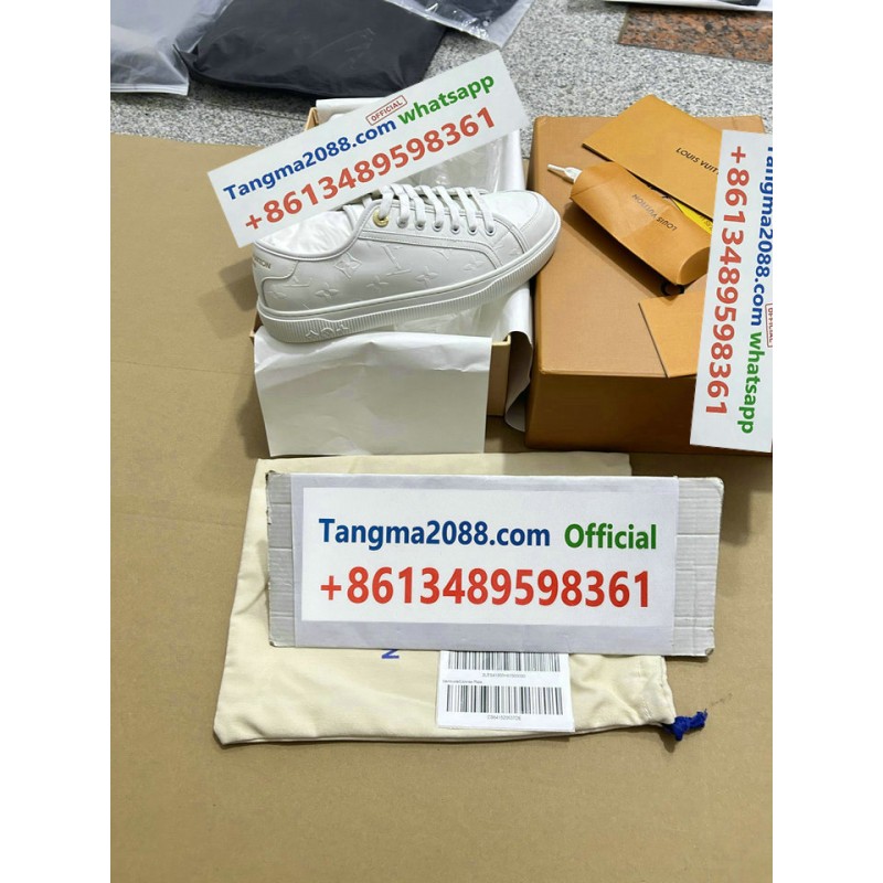 tangma2088 outlet Louis Vuitton LV Trainer White M...