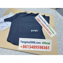 tangma2088 outlet Purple Classic Logo Tee 100 Cott...